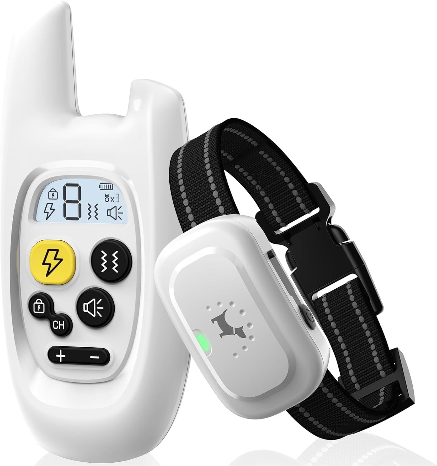 Waterproof Dog Training Collar w/ Remote - Beep, Vibration & Shock S, M & L Dogs