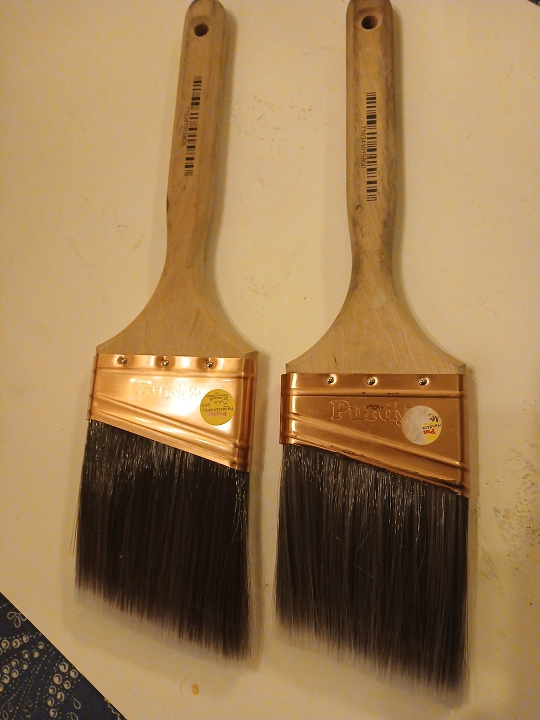 PURDY PAINT BRUSHES NEW (2)