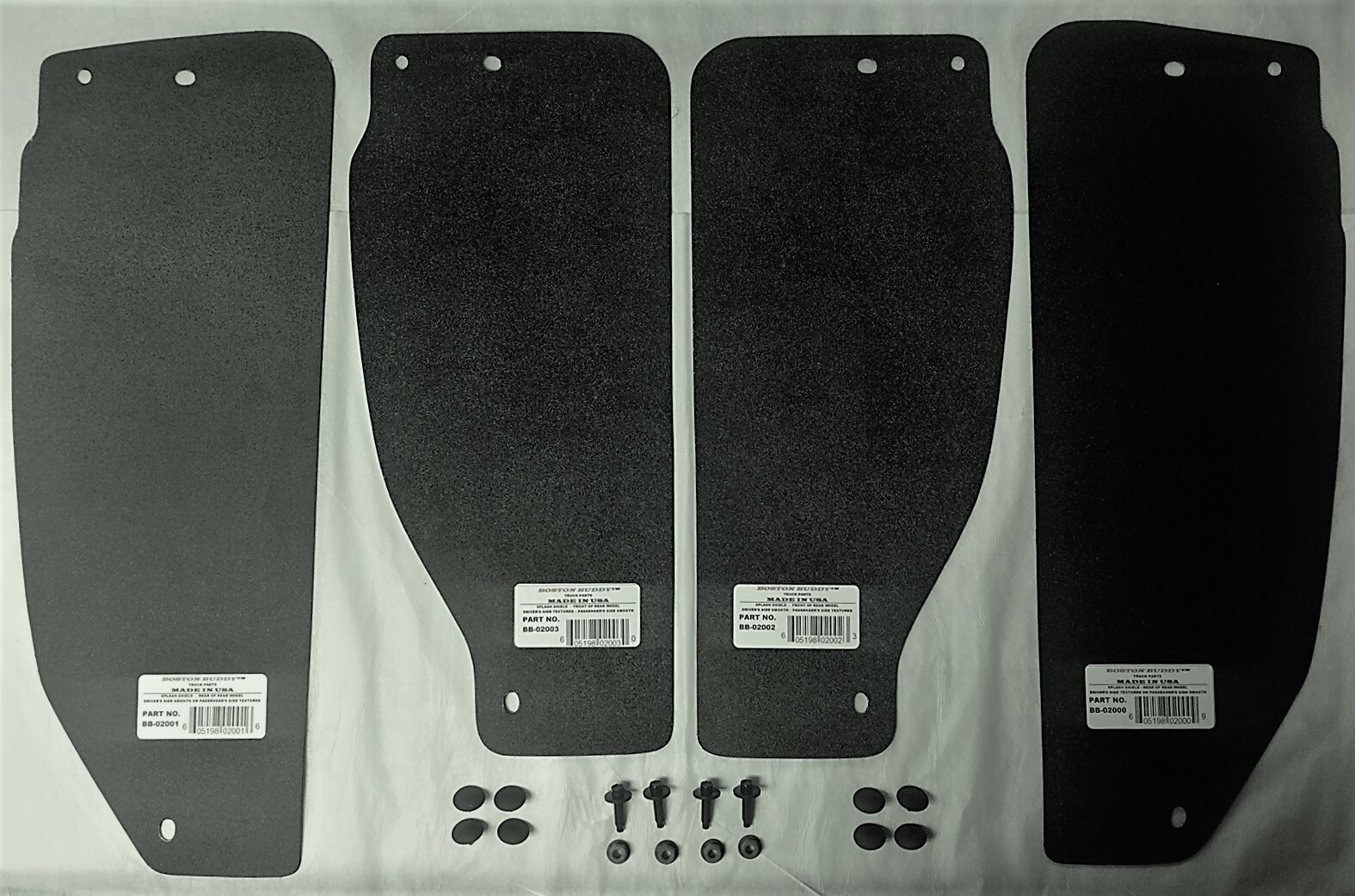 1999-2016 Ford F250 F350 Rear Wheel Splash Shield Guard Inner Liner Bed set of 4