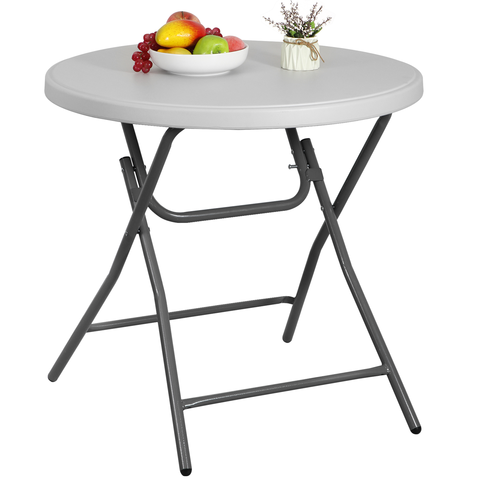 32In Cocktail Table Round High Top Folding Table Round High Top Folding Table
