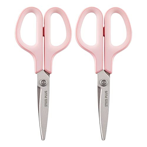 Plus Fit Cut Curve Scissors Pink SC-175S-AB