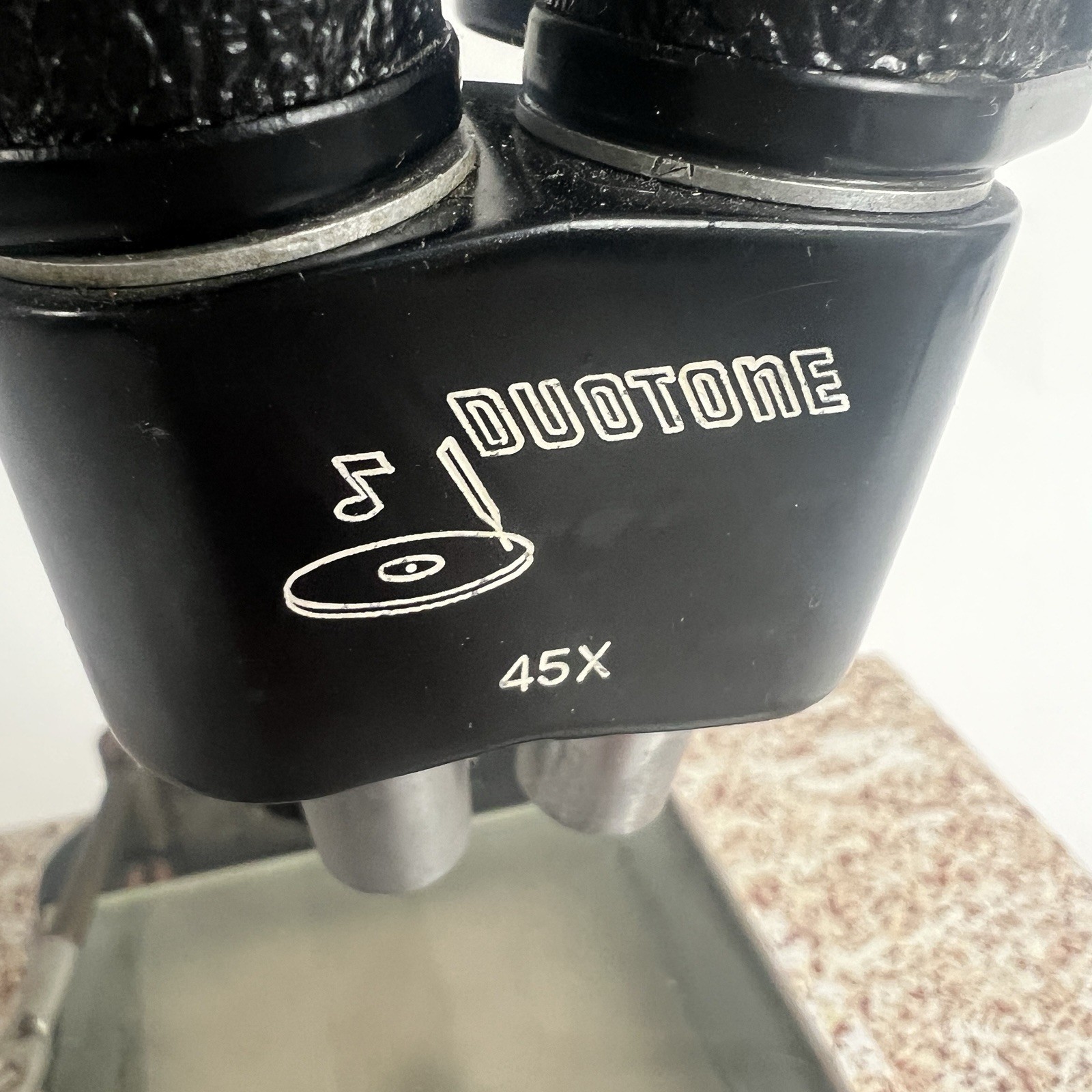 VTG Duotone Needle Service Center Microscope Illuminated 45x Magnification