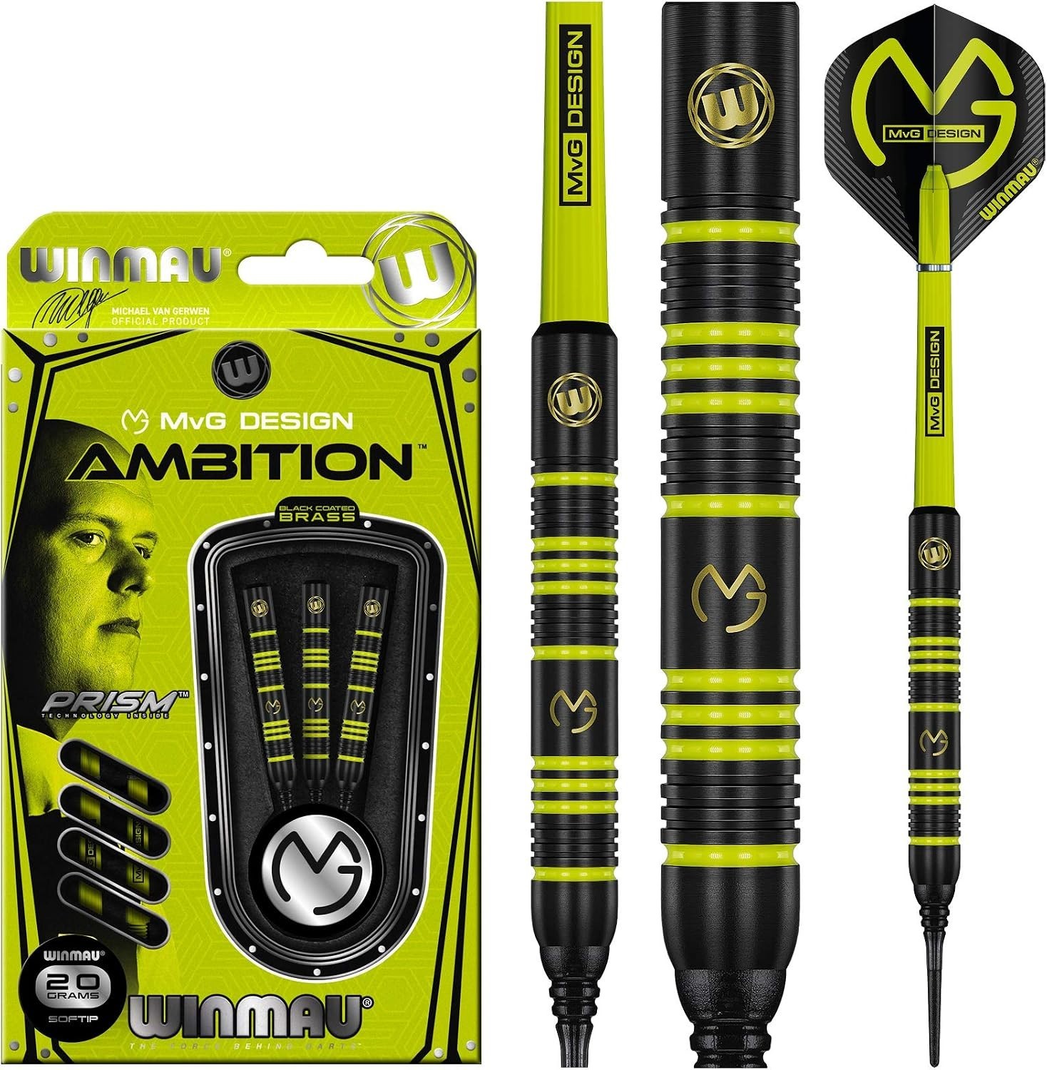 Expert-Designed 20g Soft Tip Darts Set for Electronic Play - Includes Flights