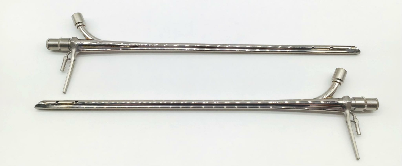 Pilling 52-2586 Holinger Broncho-Scope with Light Carrier - Lot of 2