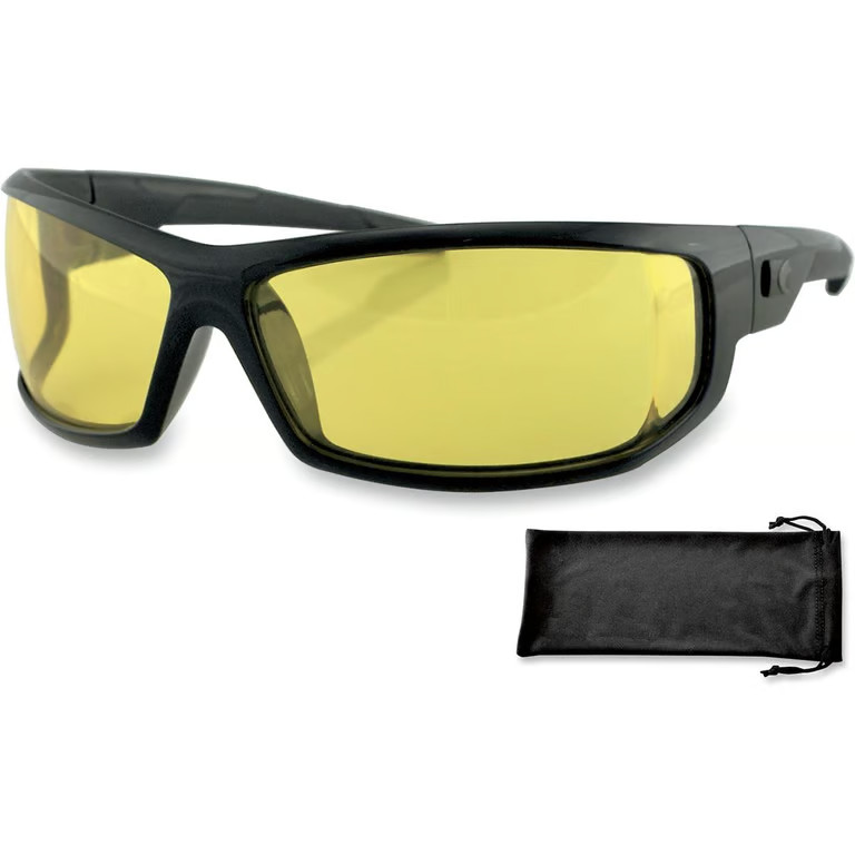Bobster Eyewear Axl Sunglass Yellow EAXL001Y 50-9405 2610-0608 26-4993 350-2659