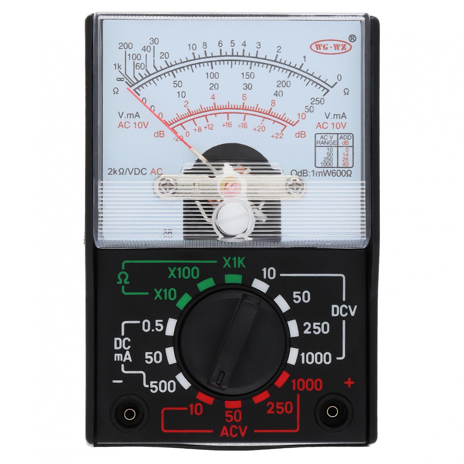 MF-110A Pocket Mini Multimeter Analog AC/DC Voltmeter Ammeter Ohmmeter Tester US