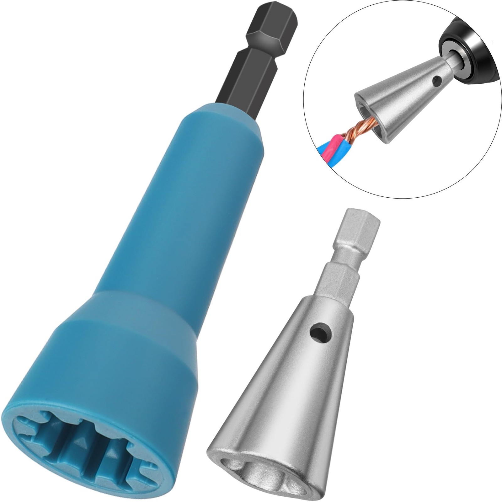 Wire Nut Twister,Wire Twisting Tool,Wire Nut Twiter for Drill,Spin Twist Wire...