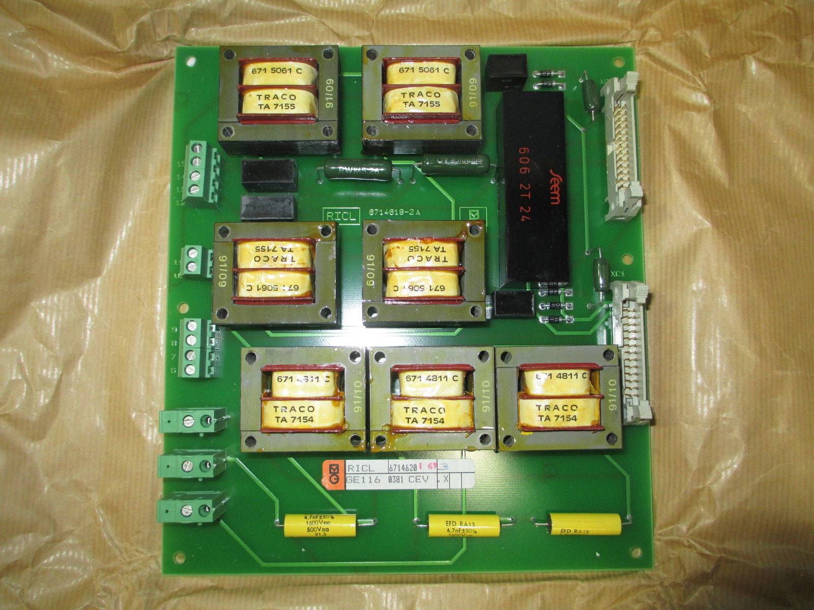 Merlin Gerin NEW RICL 6714620 PLC PC Board MG NIB 6714618 MGE UPS Systems EPE