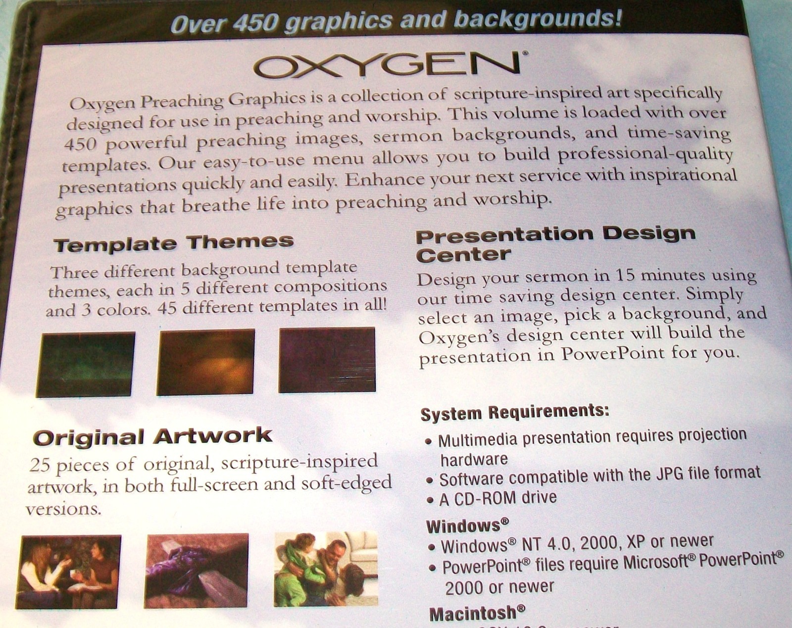 Oxygen: Multimedia Graphics - Volume 18 (CD-ROM, 2007) New Unopened!