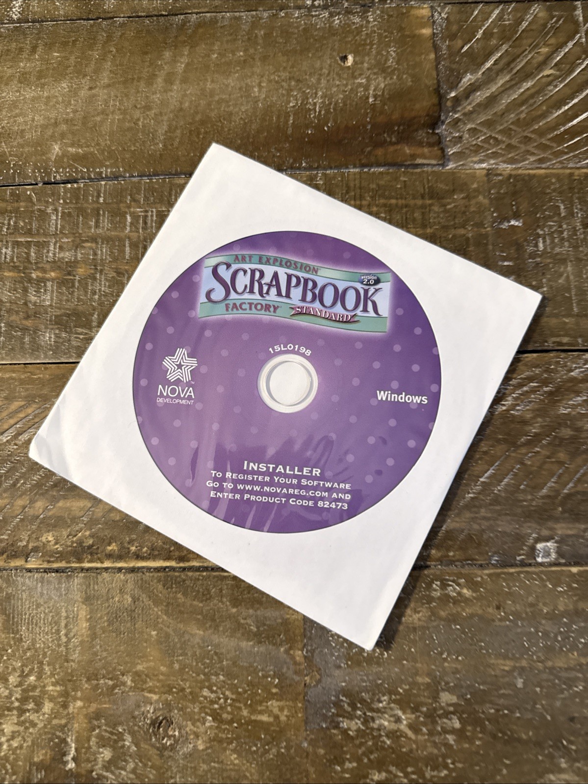 Scrapbook Factory PC Cd Rom