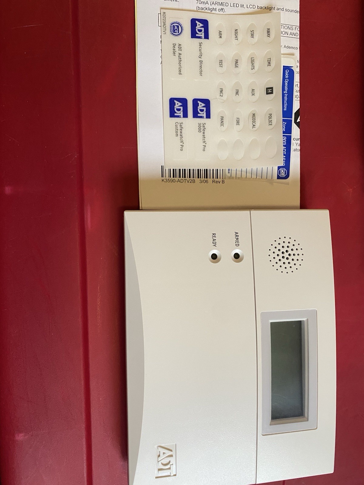 6150ADT LCD Keypad