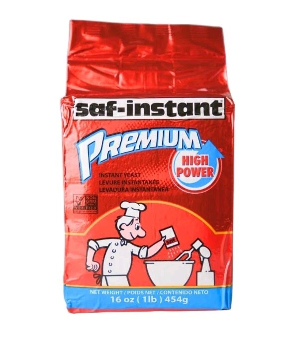 SAF Instant Yeast 16 Oz - For Perfect Dough Rising & Professional Results