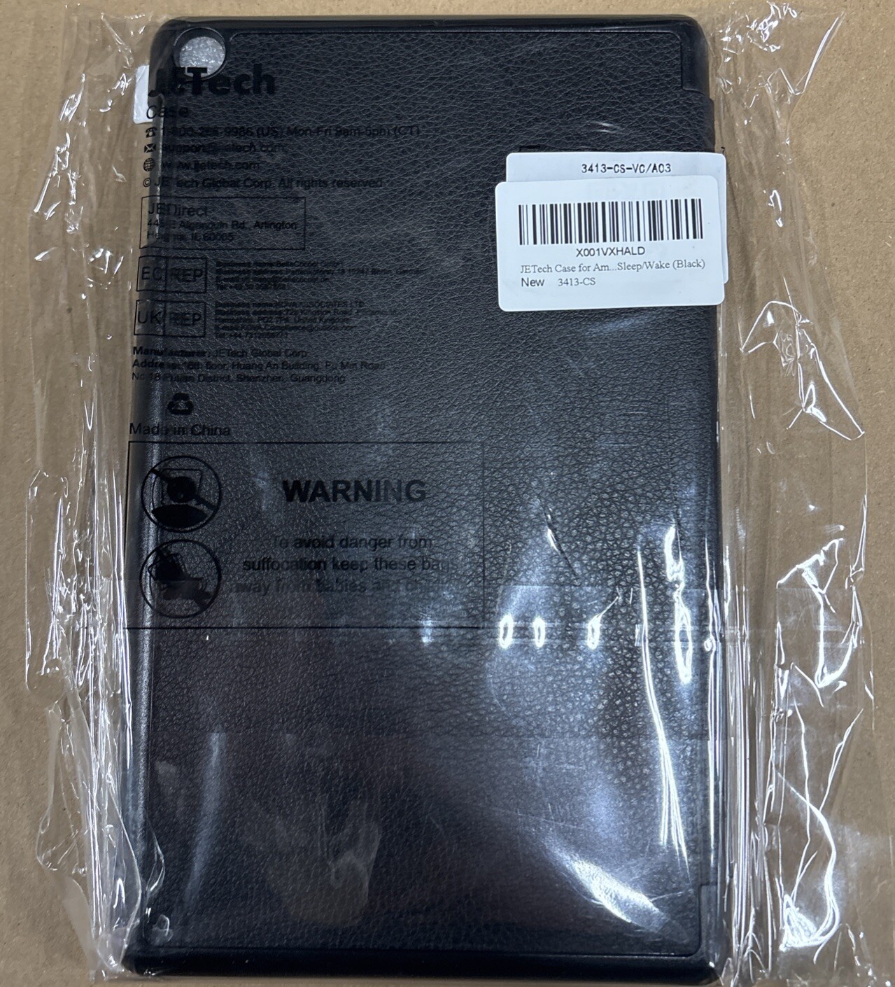 JETech Case for Amazon Fire HD 8 Tablet (8th / 7th / 6th Generation In Black