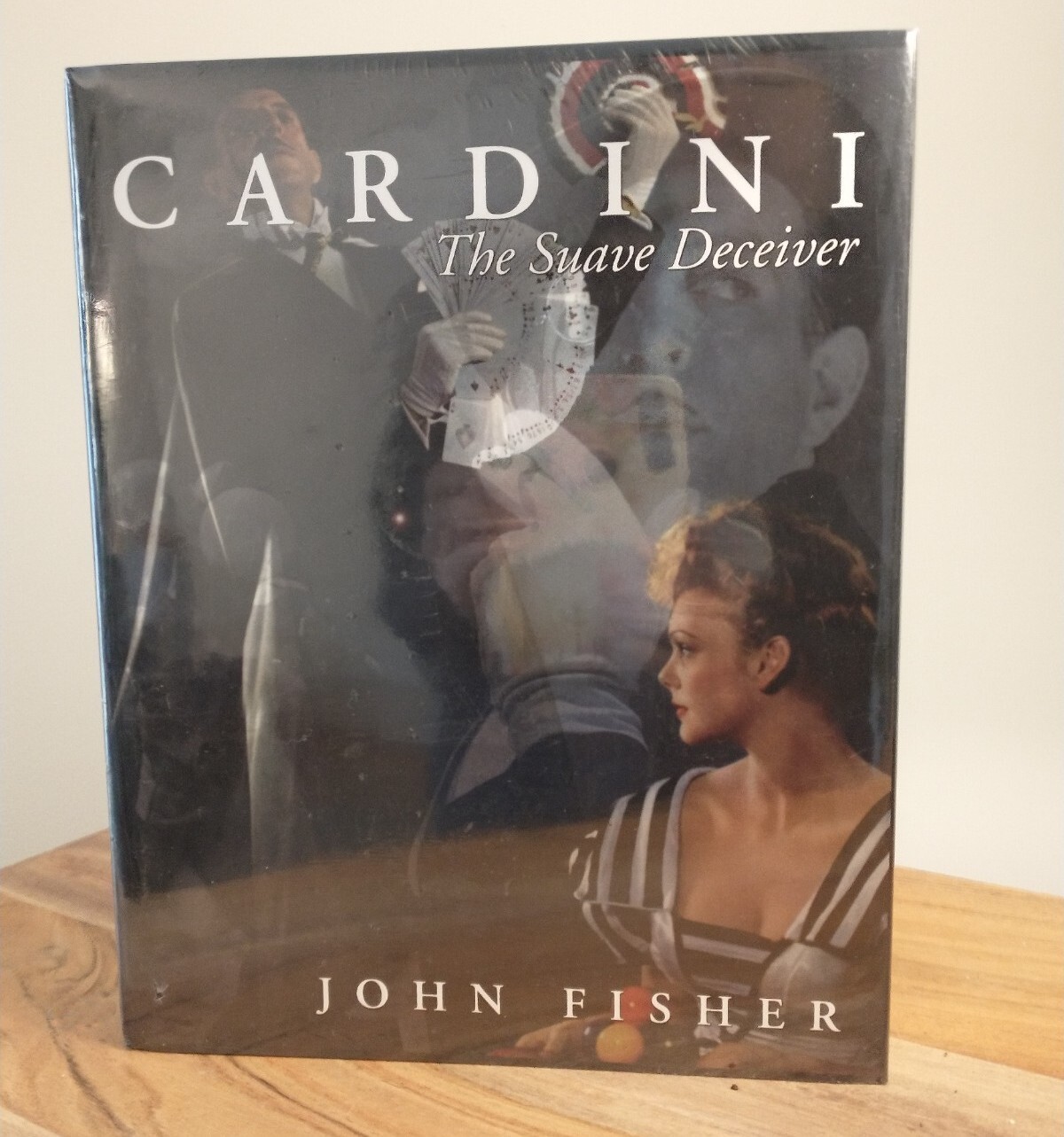 Cardini The Suave Deceiver Book by John Fisher The Miracle Factory NEW SEALED