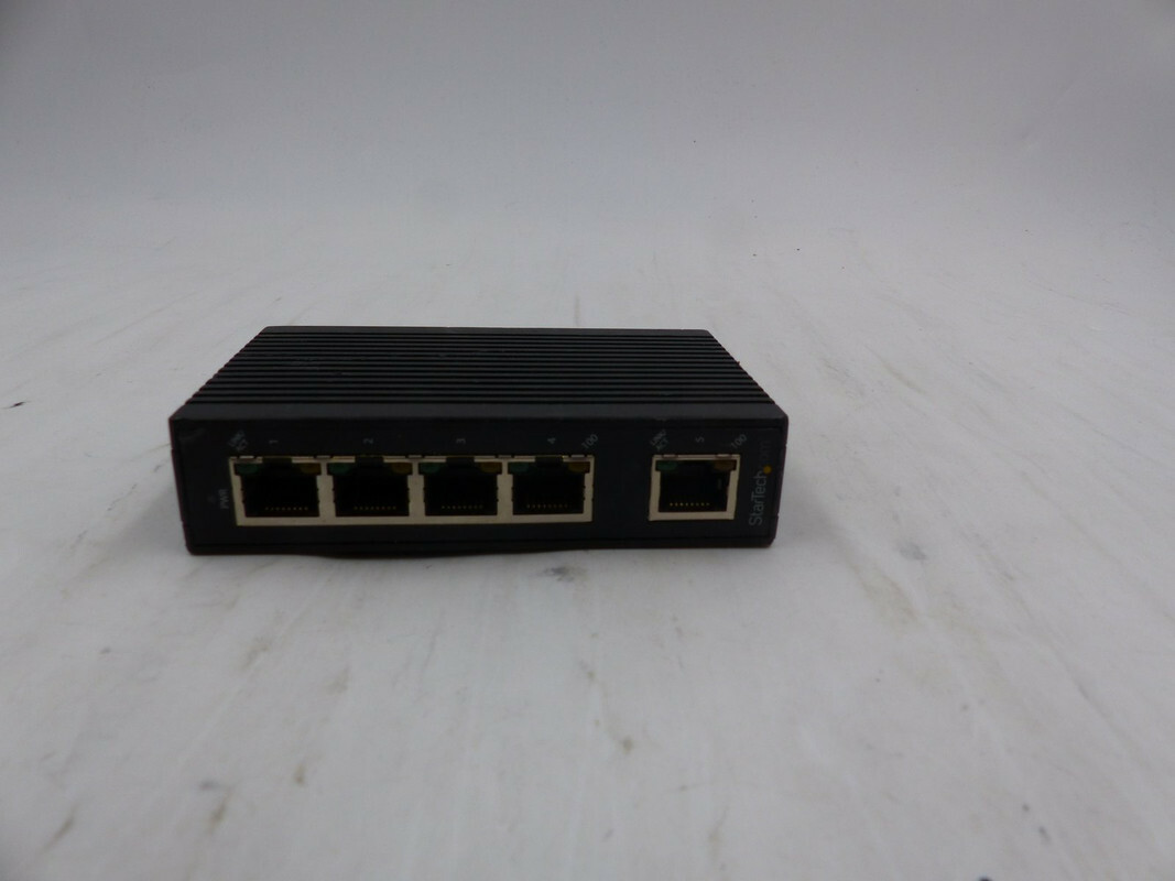 STARTECH IES5102 5-PORT UNMANAGED INDUSTRIAL GIGABIT ETHERNET SWITCH