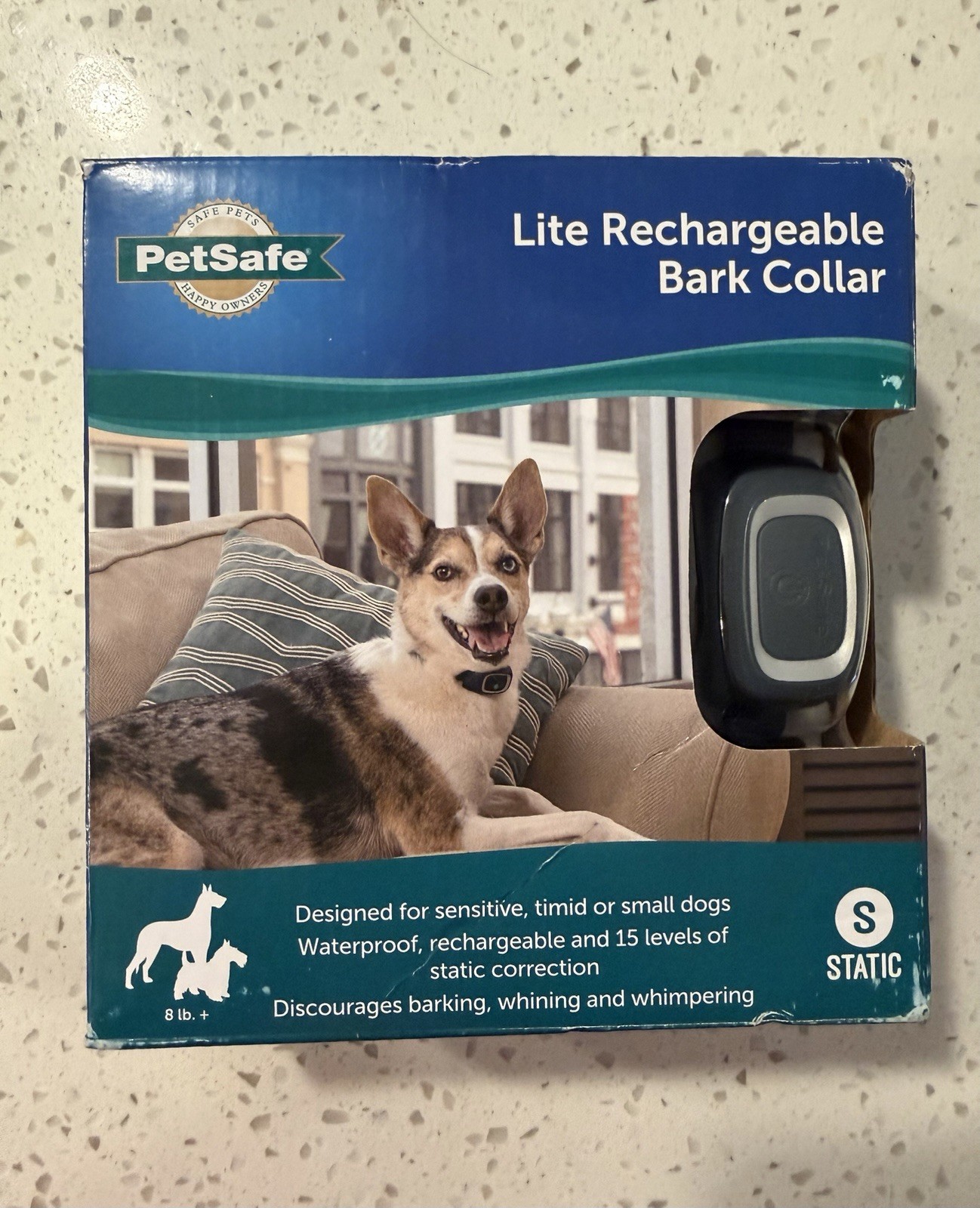 PetSafe LITE Rechargeable Bark Collar for Dogs - Sensitive, Timid, Or Small Dogs