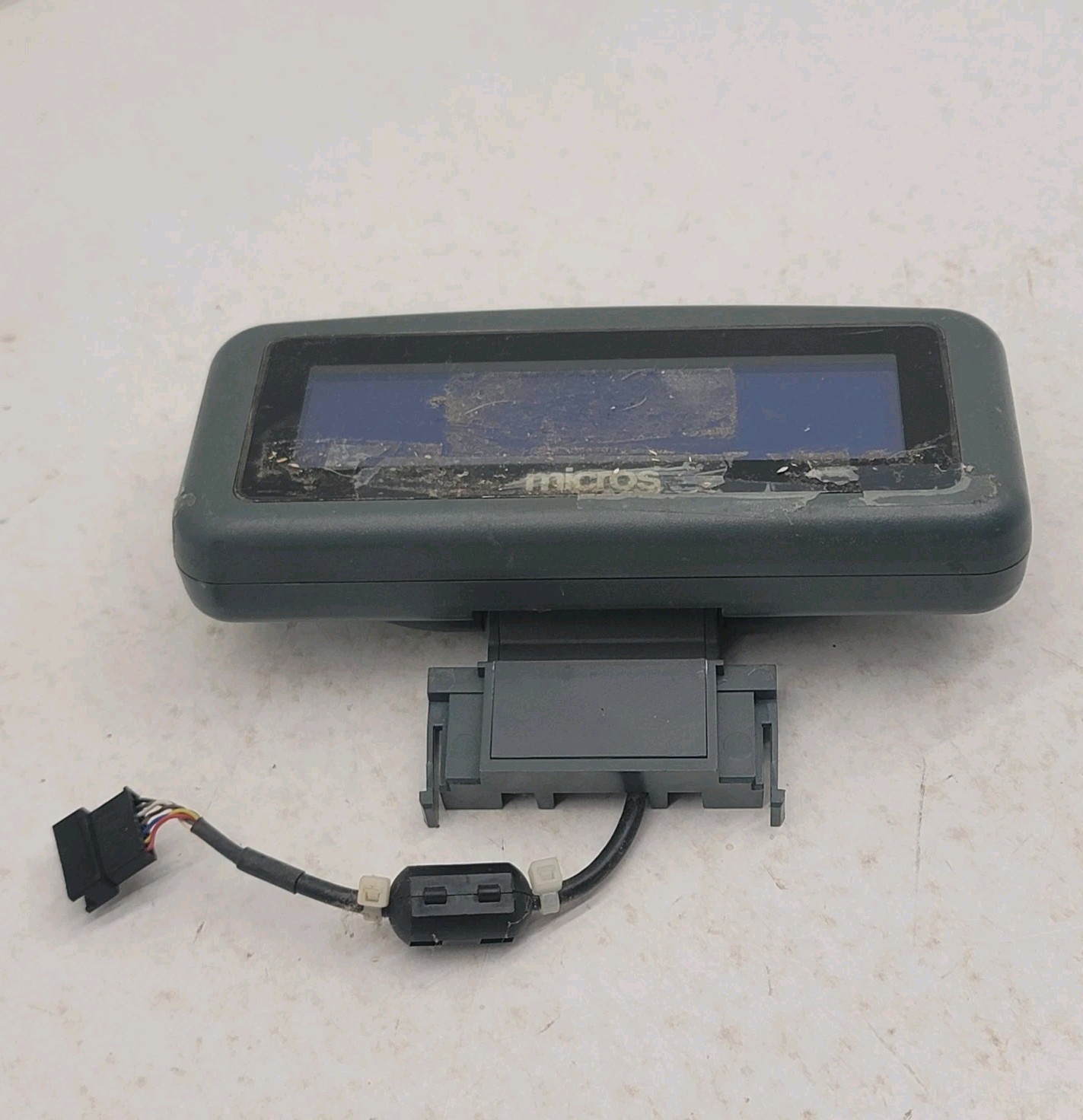 TAPE RESIDUE - MICROS 400801-001 Integrated LCD Rear Display For WorkStation 5A