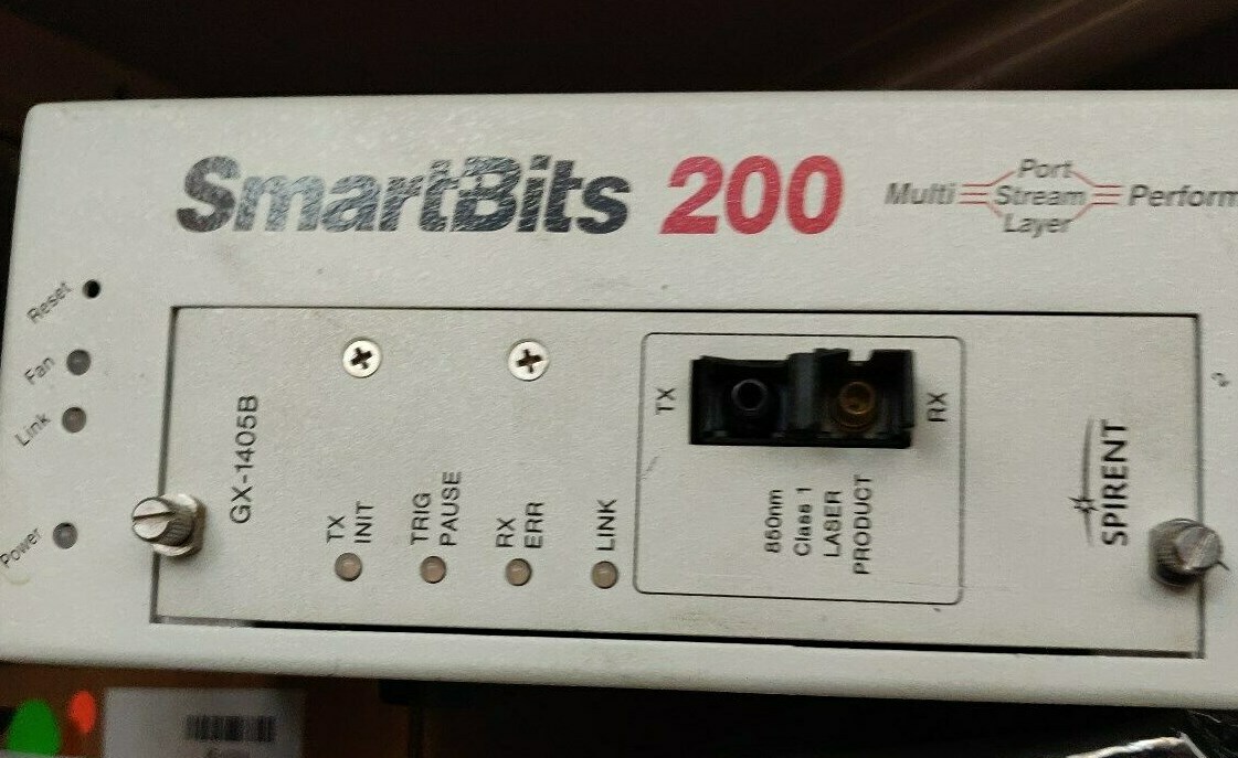 NetCom SmartBits 200 Performance Analysis System w/GX-1405B & 2x ML-7710 Modules