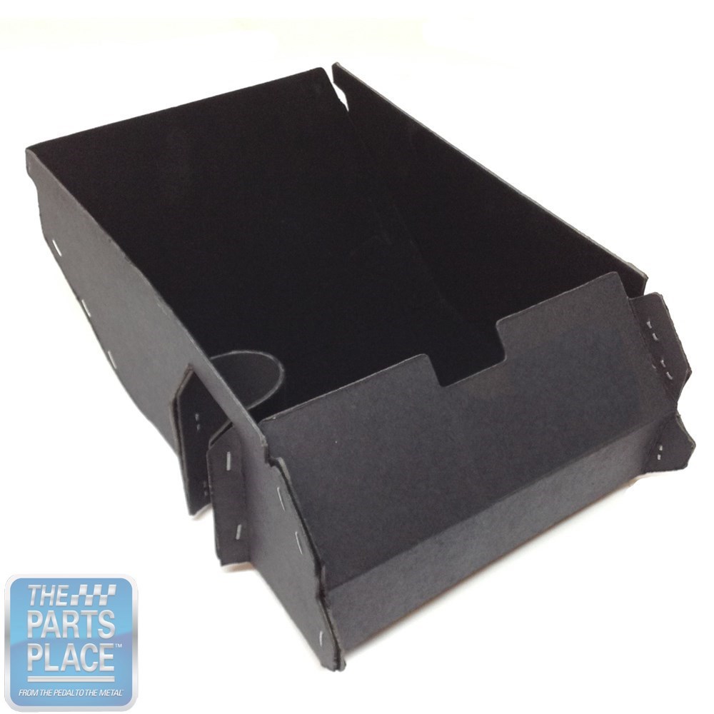 1968-76 Corvette OE Flocked Cardboard Glove Box with or W/out AC - Made in USA