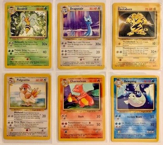 1999 Pokémon Fossil Base Set #/102 - NEVER PLAYED - YOU PICK THE CARD - Free S/H