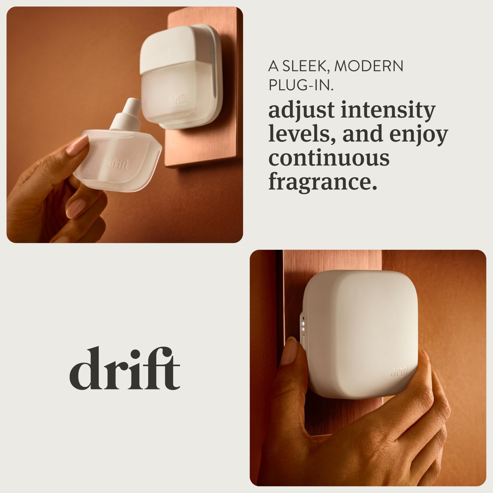 Drift Home Scent Diffuser Refills in Teak (2 Refills) - Adjustable and Long L...
