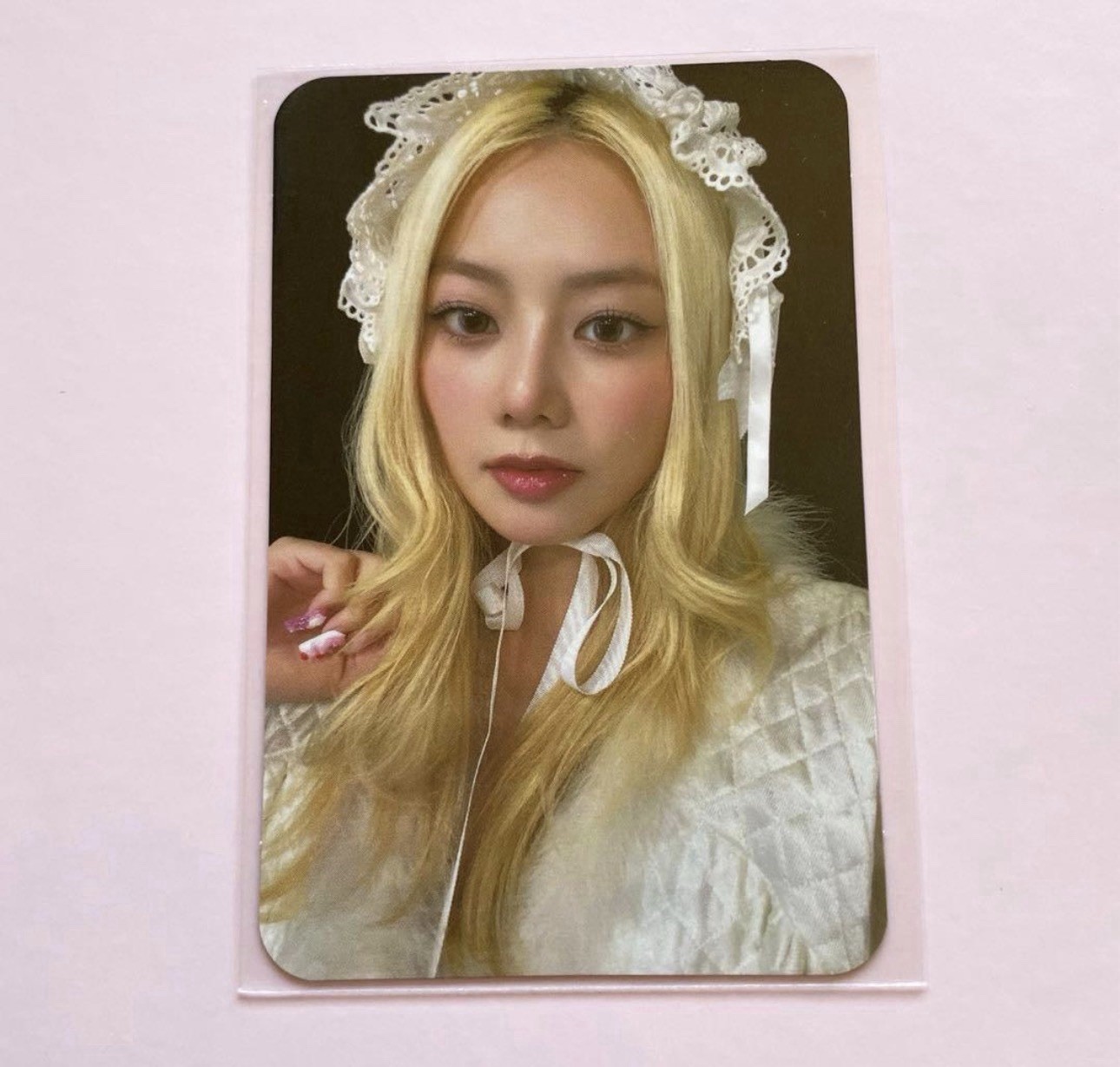 XG Hinata Photocard  Photo card Alphaz Lucky Draw  A FC limited
