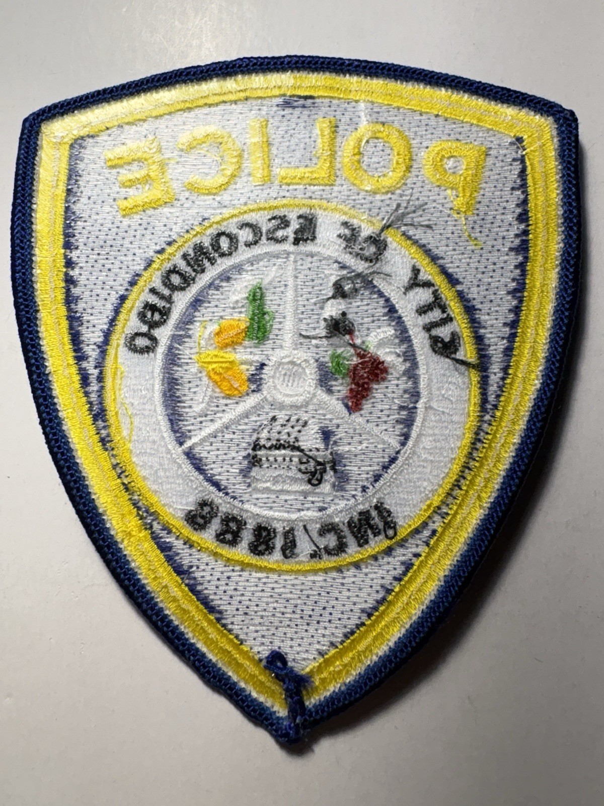 Escondido California Police Patch