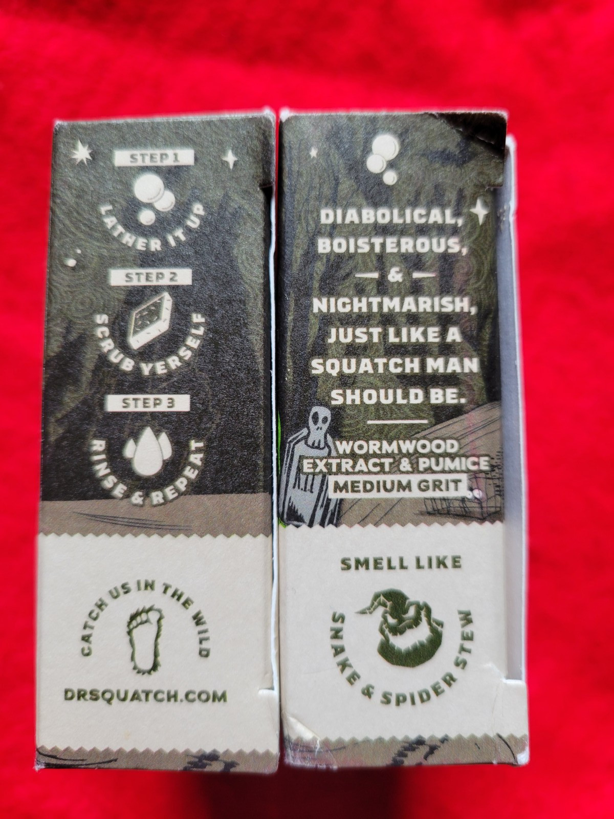 NEW SCENT!! 2 PACK Dr Squatch Oogie Boogie's Brew Limited Edition Bar Disney bar