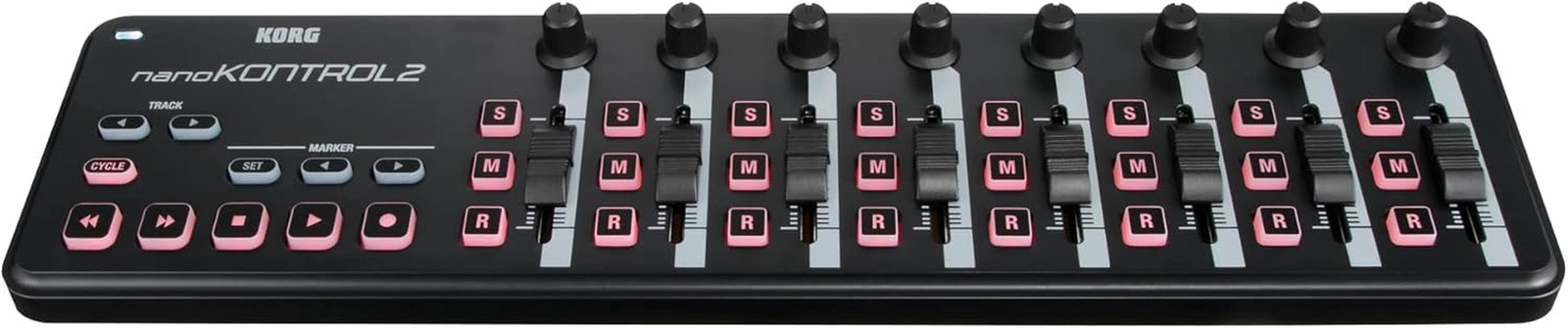 Nanokontrol2 Slim-Line USB Control Surface, Black