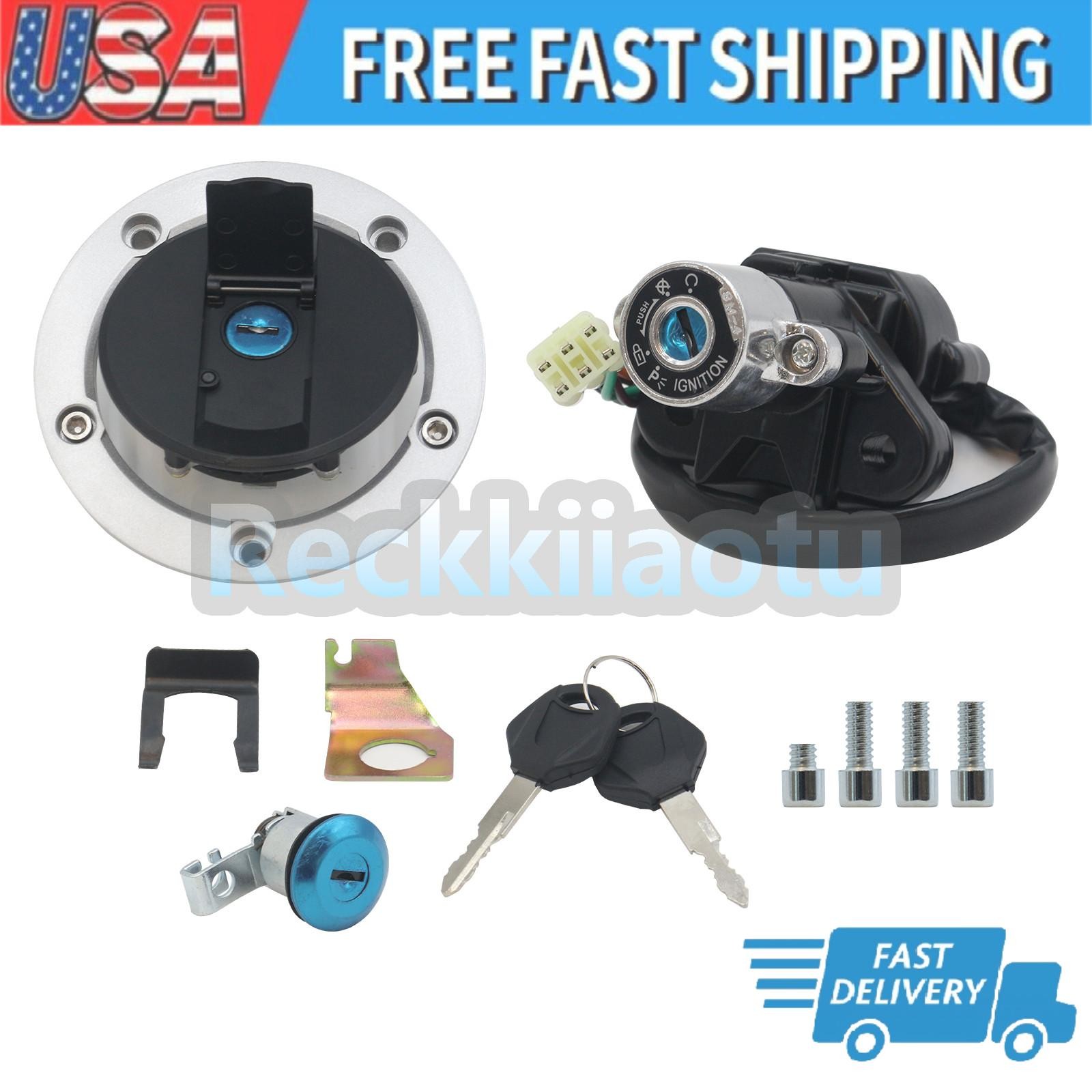 Ignition Switch Gas Cap Lock Set For GSXR750 04-15 / SV650 08-12 / SFV650 09-15