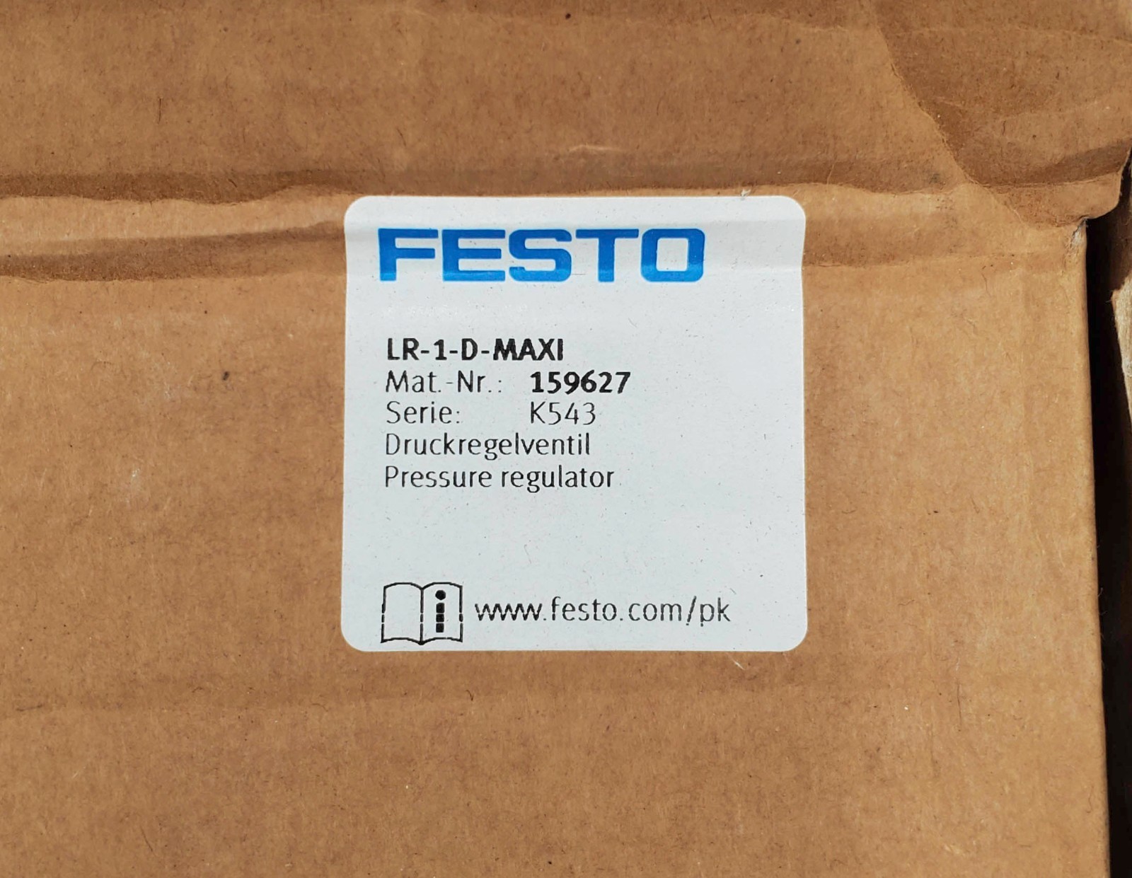Festo LR-1-D-MAXI Pressure Regulator