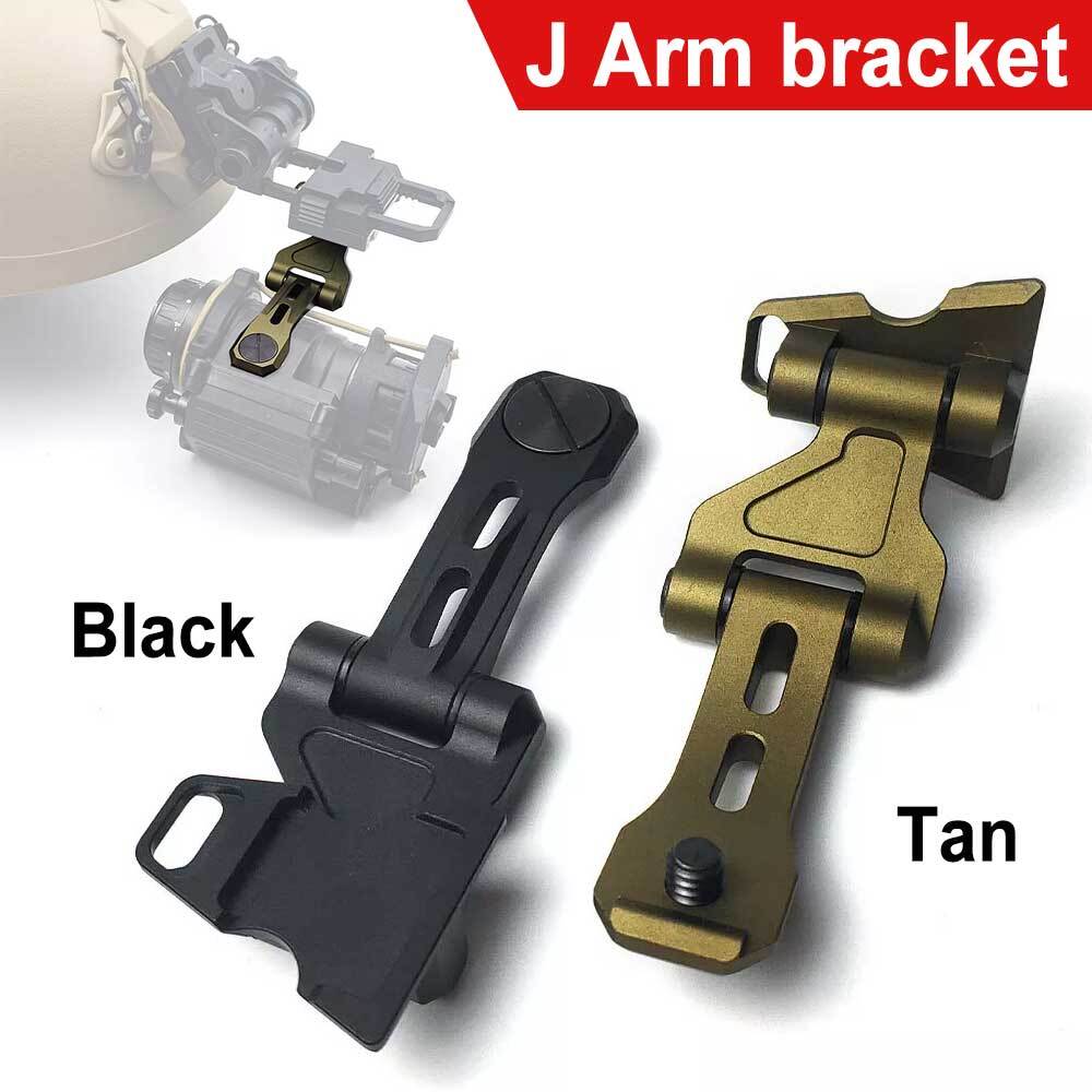 PVS14 J Arm Mount Helmet NVG Mount For PVS-14 Night Vision / L4G24 Adapter US