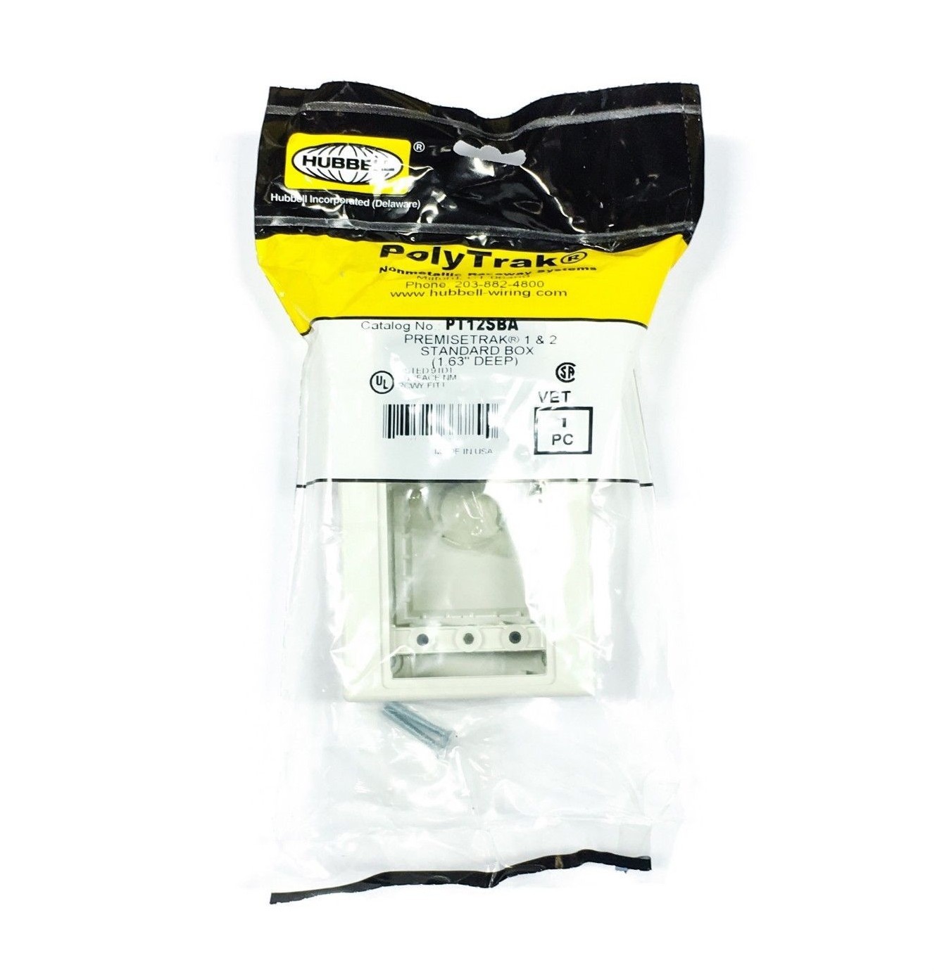 PT12SBA Hubbell Non-Metallic Depth Box For PremiseTrak
