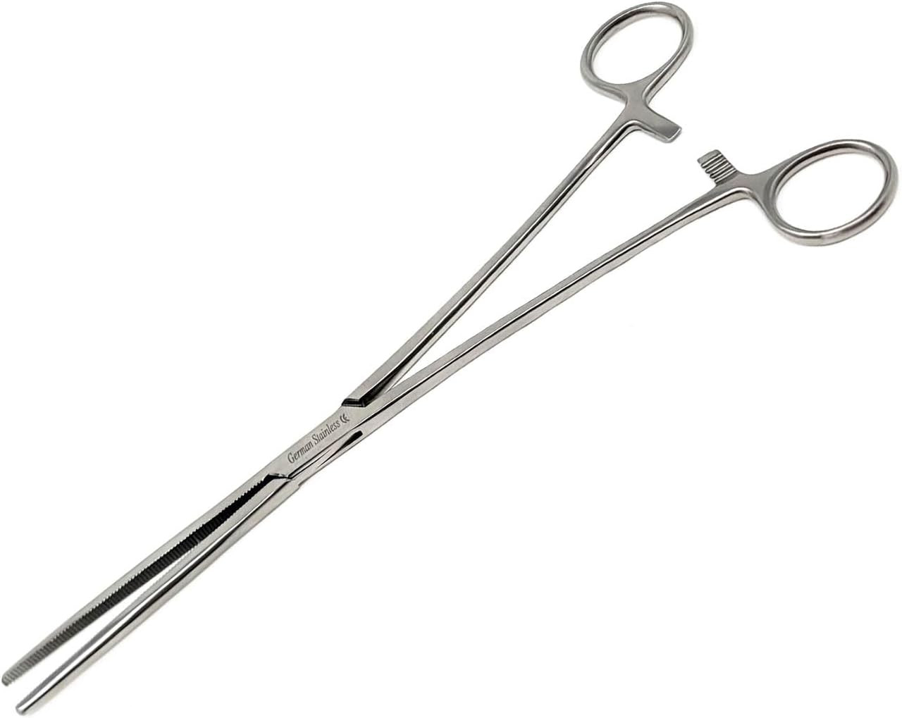 Premium Quality Rochester Pean Hemostat Locking Forceps Straight 10" with Full S
