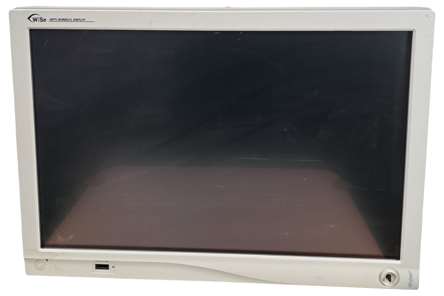 STRYKER 26" WISE HD FLAT PANEL SURGICAL DISPLAY, NO POWER SUPPLY @