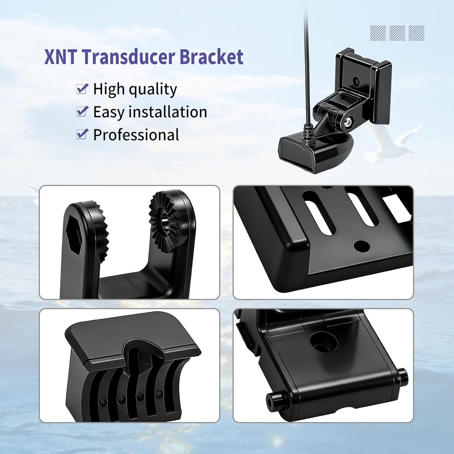 7400931 XNT Transducer Bracket, Transducer Mounting Plate for MHX XNT Model T...