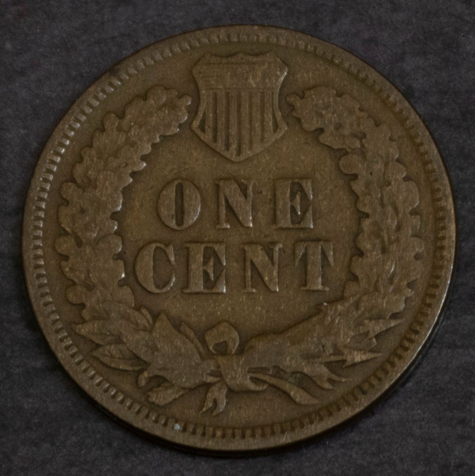 1874 Indian Cent VG....................Lot 6125