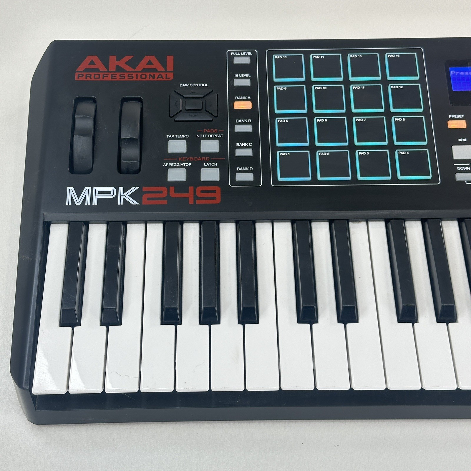 Akai Professional MPK249 49-Key USB MIDI Keyboard Controller w/Power Cord