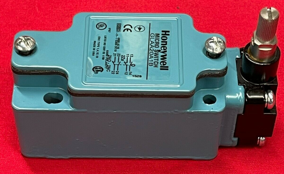 HONEYWELL MICRO SWITCH M/N: GLAA20A1B 600VAC 2NO & 2NC SAME POLARITY