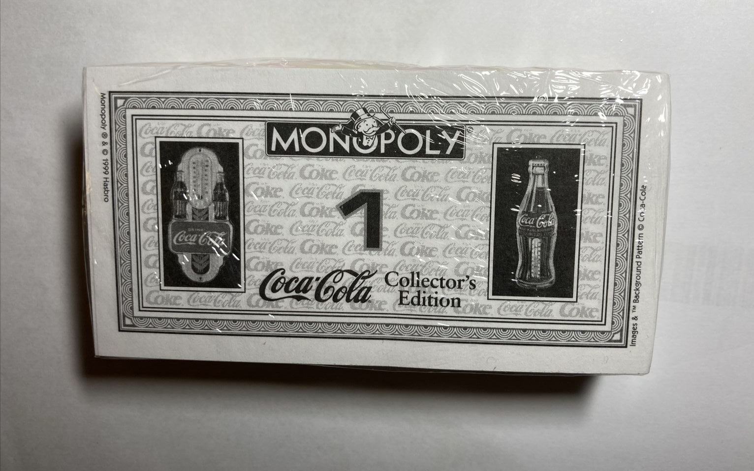 NIP Monopoly Coca Cola Edition Replacement Money Bills Sealed Complete Set