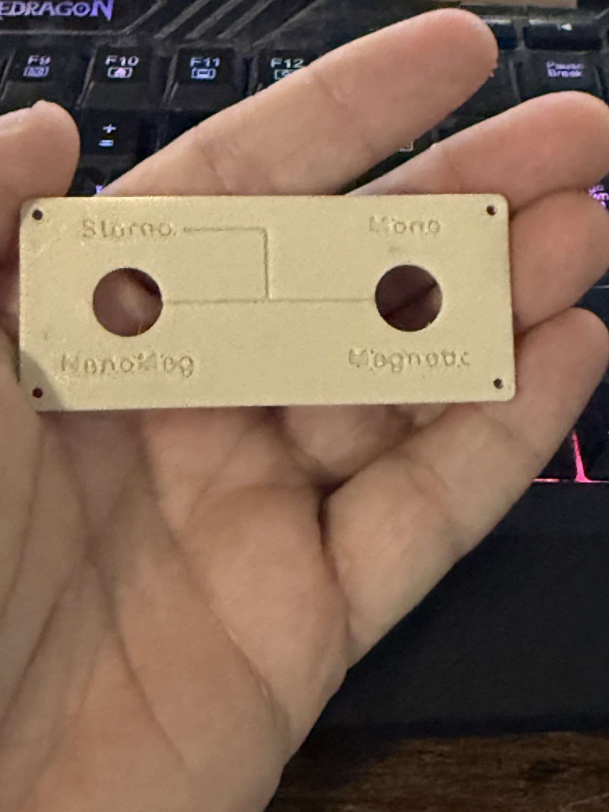 3D Replacement Audio Jack Plate for Epiphone Les Paul Ultra II Guitar