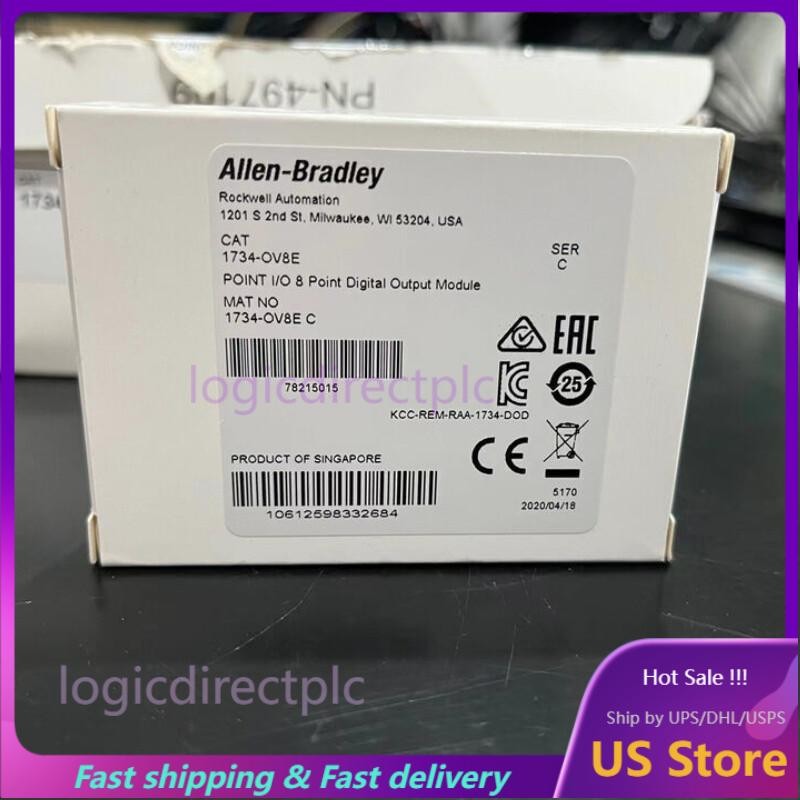 1734-OV8E POINT I/O 8 Point Digital Output Module Brand AB  US Free Tax
