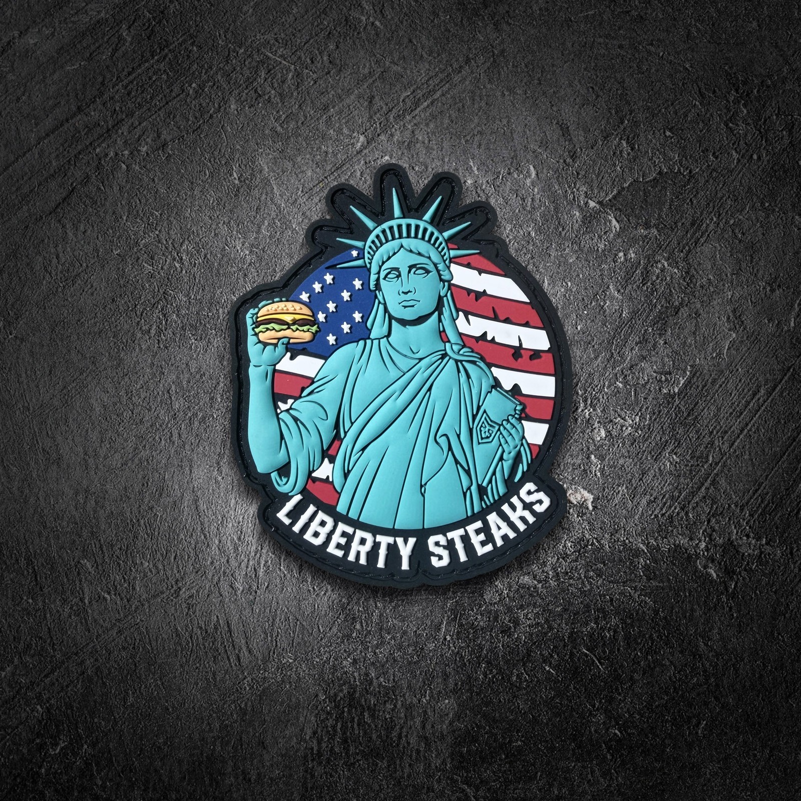 Liberty Steaks PVC Morale Patch