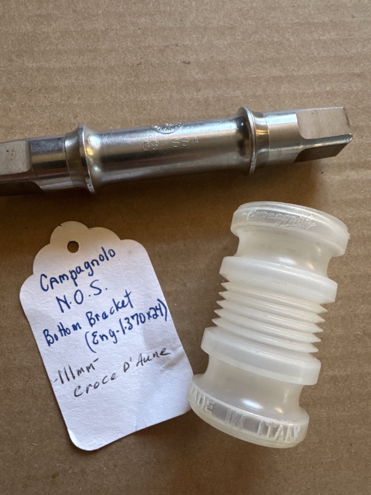 Campagnolo Croce d’Aune BB 68-SSA English 1.370x24 111mm NOS