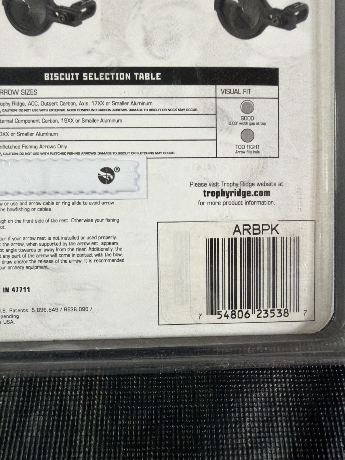 Trophy Ridge Whisker Biscuit Replacement Pink Medium