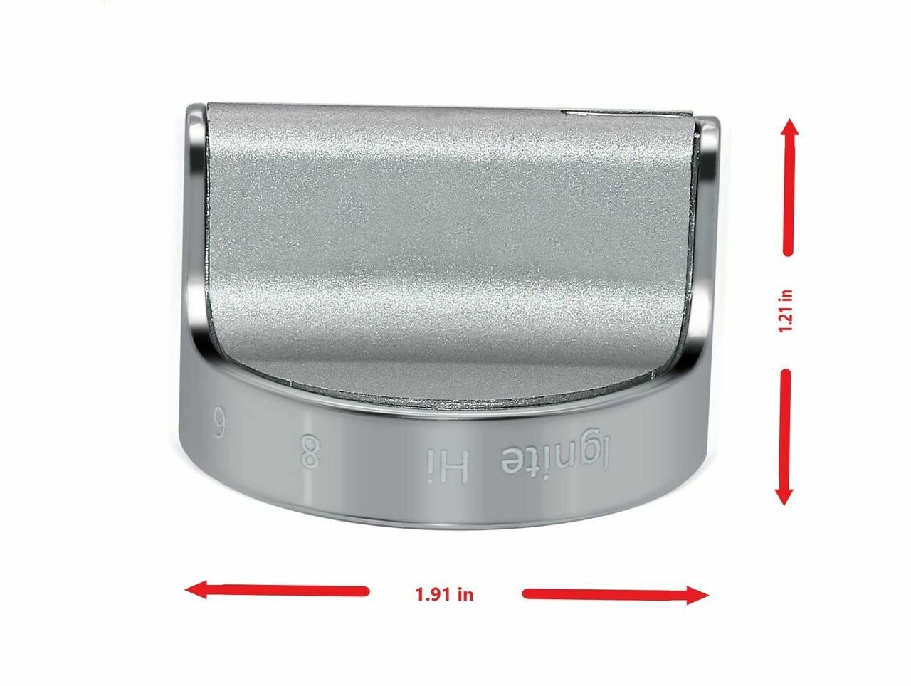 Burner Knob Compatible with Whirlpool Range W10766544