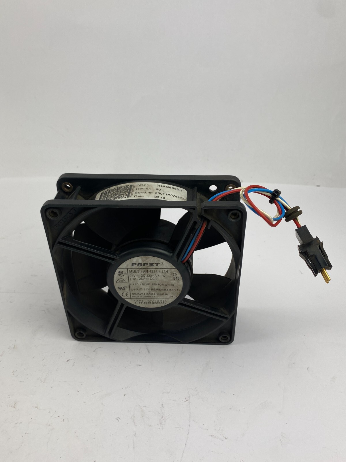 PAPST MULTIFAN 4214/12H 24V DC 220mA 5.3W
