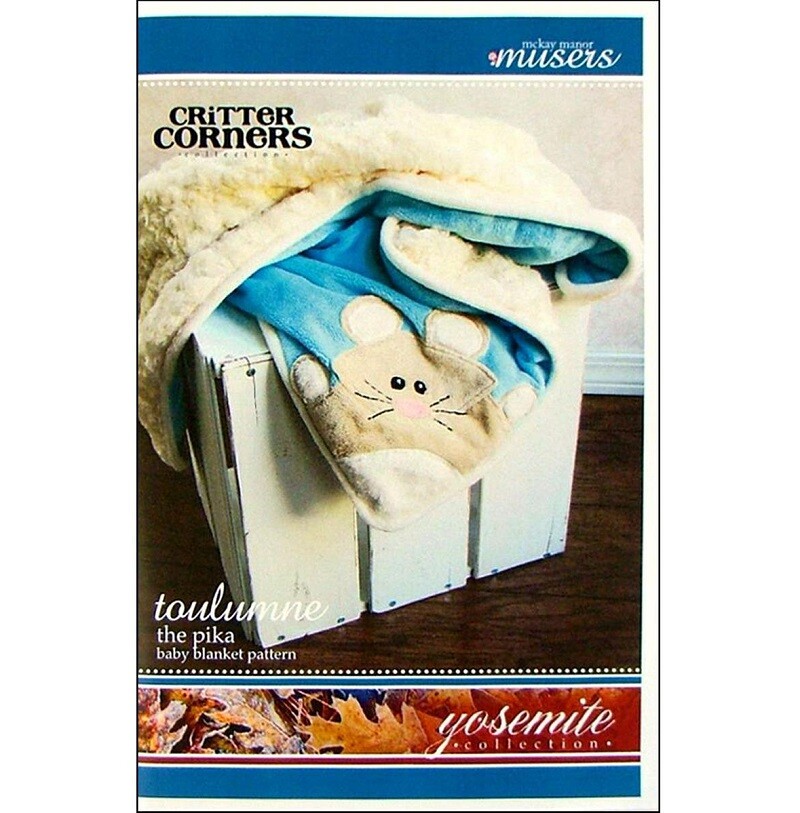 McKay Manor Musers Critter Corners TOULUMNE PIKA Rabbit Quilt Quilting Pattern