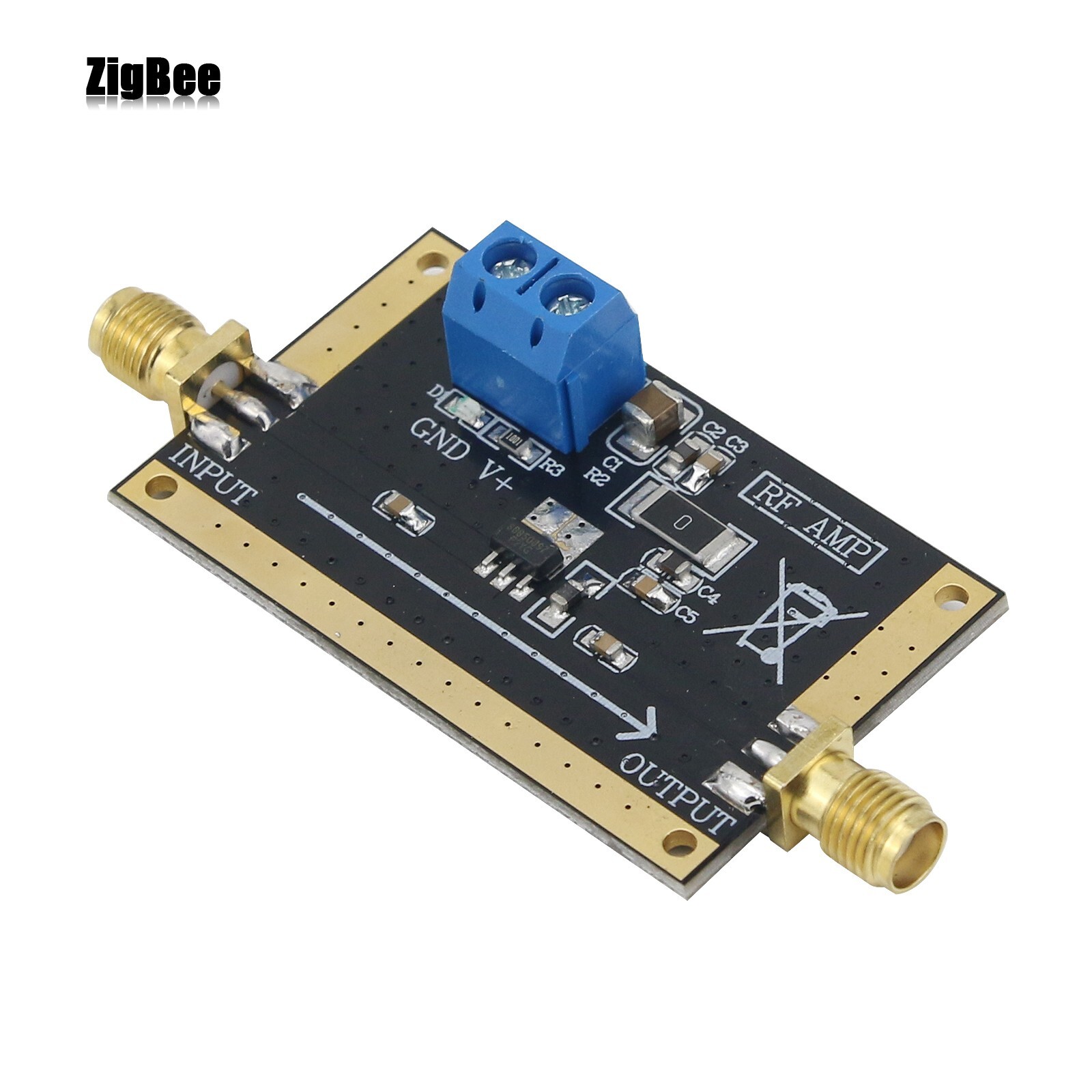 SBB5089 Module RF Power Amplifier RF Power Amp Designed with 50M-6GHz Wideband