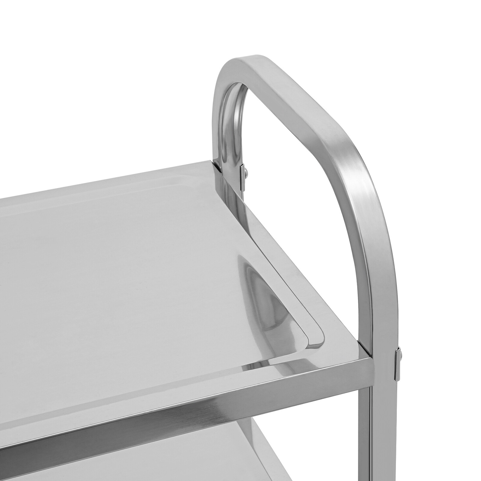 3 Tier Stainless Steel Kitchen Trolley Cart, Kitchen Trolley Car